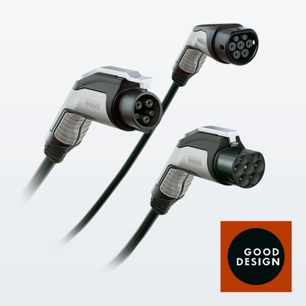GOOD DESIGN® 2019: AC-Ladekabel sind für anspruchsvolles Design ausgezeichnet